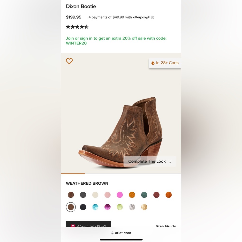 Ariat Dixon boot